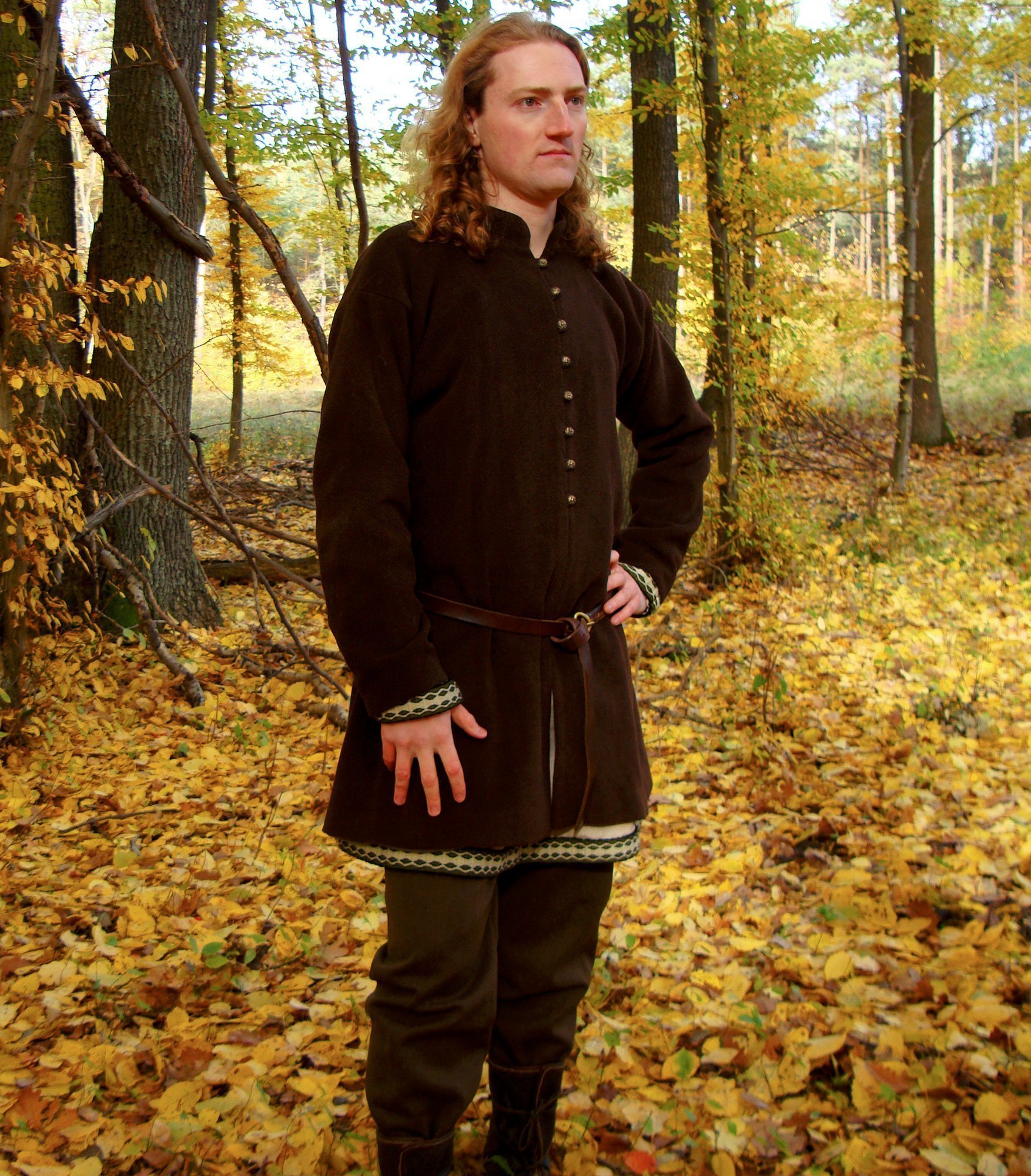 Early Medieval Birka wool caftan | Middle Ages \ Men's outfits \ Woolen ...